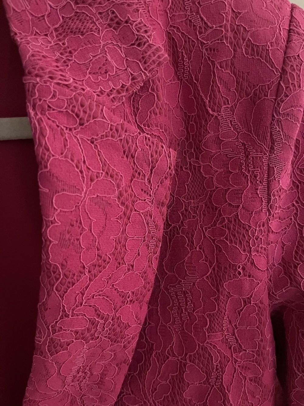 ODDY Women’s Pink Lace Blazer size small - Picture 6 of 9